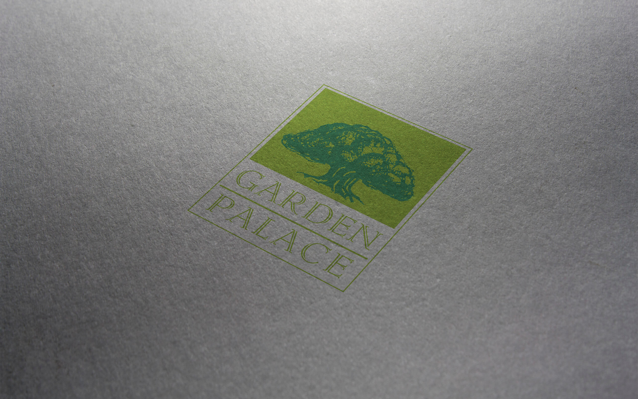 Гарден Палас дизайн логотип отель