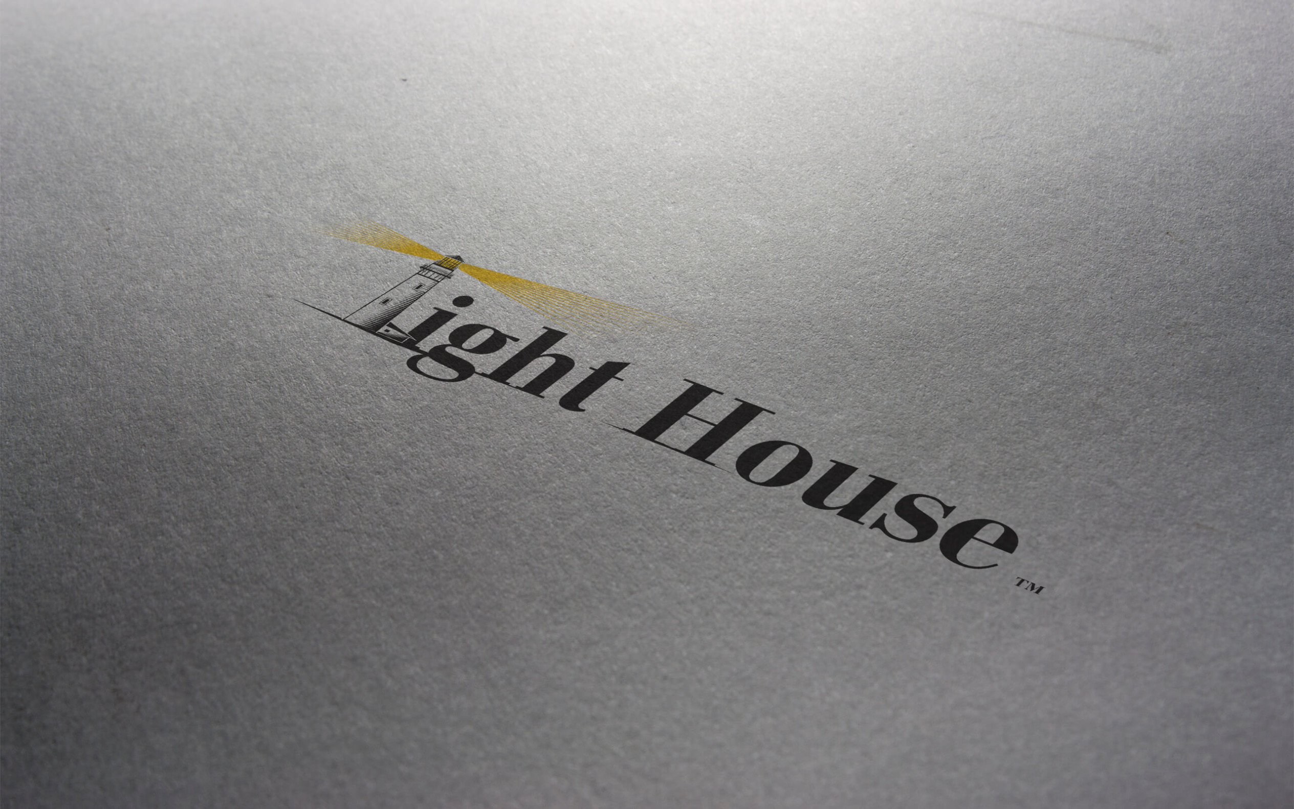 LightHouse дизайн логотипа айдентика